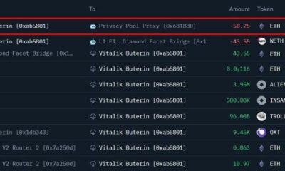 Ethereum News: Vitalik Buterin ‘Puts Skin in the Game’ with $113K Privacy Pools Transfer