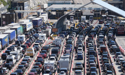 Drivers face over three hour wait at Port of Dover in blistering heat after EU border checks | News UK