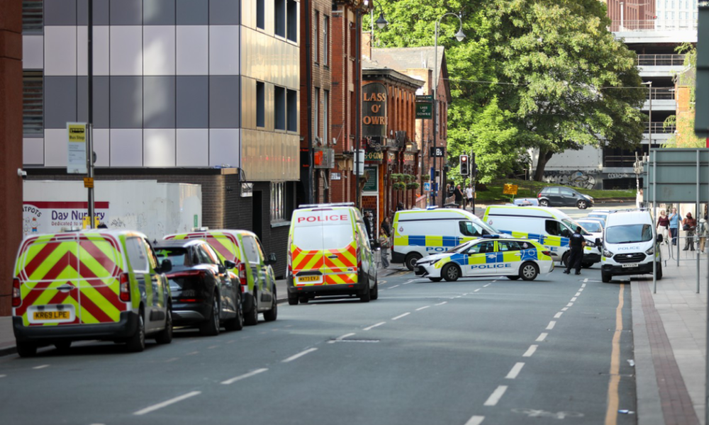 Man falls to his death from Manchester city centre hotel sparking evacuation | News UK