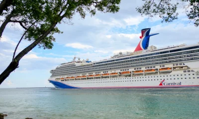 The Carnival Conquest cruise ship sailing out of the port of Miami, FL. Carnival Conquest is a 110,000 ton and 2980 passenger ship refurbished in 2026
