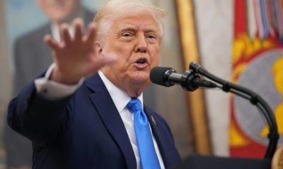 Investors are nervously awaiting Donald Trump's tariffs announcement, which is due later Wednesday