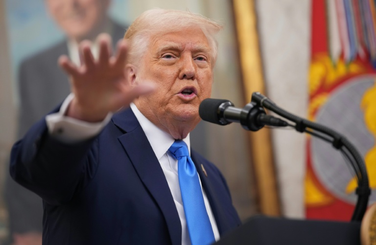 Investors are nervously awaiting Donald Trump's tariffs announcement, which is due later Wednesday