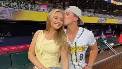 Maggie Sajak Is Boyfriend Jackson Olson Biggest Cheerleader at Savannah Bananas Game