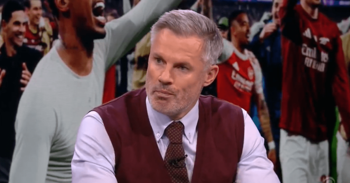 Jamie Carragher names the player who saved Arsenal's season | Football