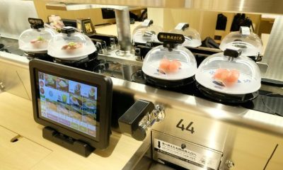 Japanese restaurant chain Kura Sushi plans to install cameras above its conveyor belts to monitor customers