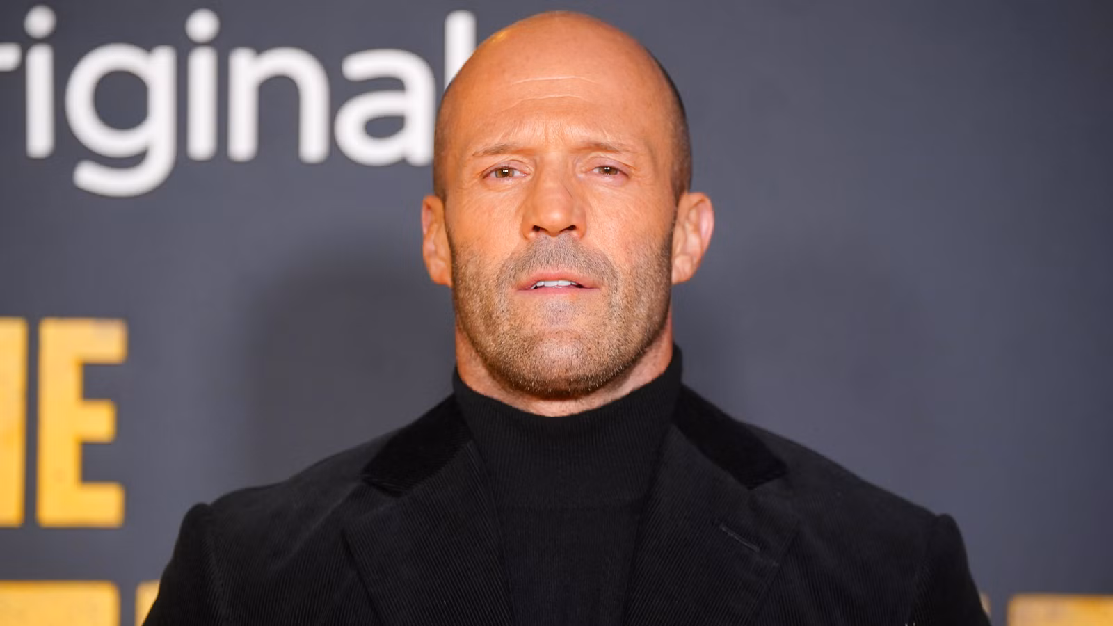 Jason Statham on the red carpet