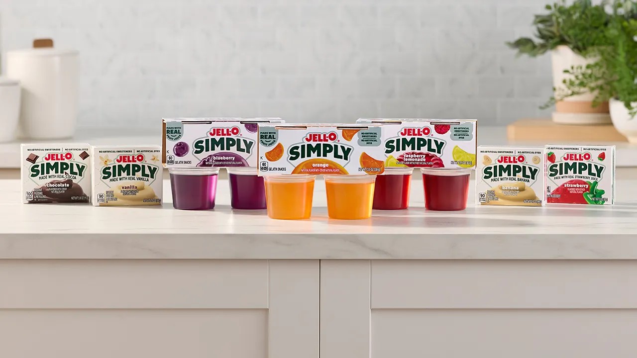 Jell-O enters ‘new era’ as Kraft Heinz launches dye-free dessert line