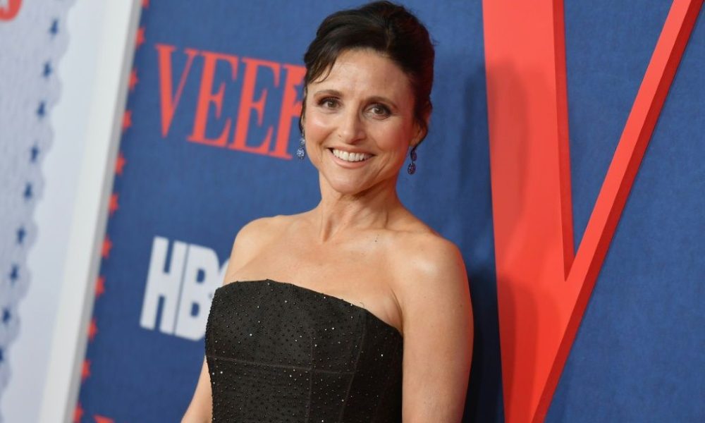Julia Louis-Dreyfus of "Veep" fame is pictured.