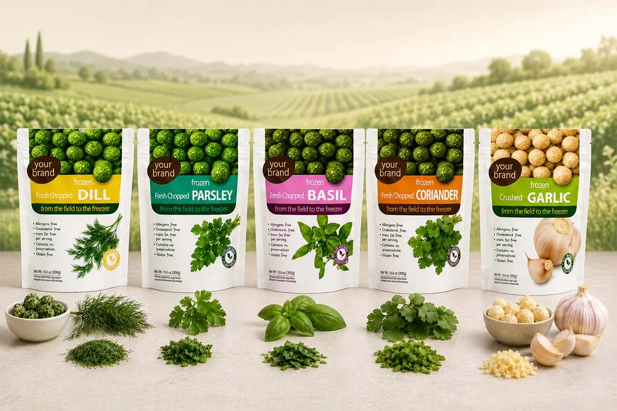 Kad Bnei Darom unveils frozen herbs