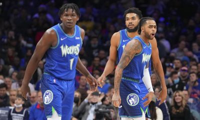 Karl-Anthony Towns, Anthony Edwards, D'Angelo Russell