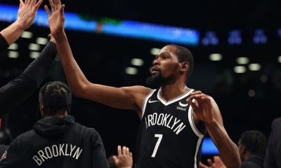 Kevin Durant #7 of the Brooklyn Nets