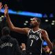 Kevin Durant #7 of the Brooklyn Nets