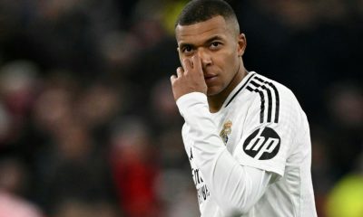 Kylian Mbappe had a penalty saved in Real Madrid's Champions League loss at Anfield