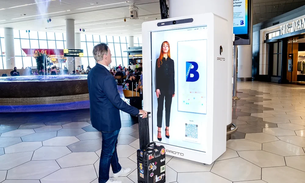 LaGuardia Airport unveils AI hologram that gives travelers directions