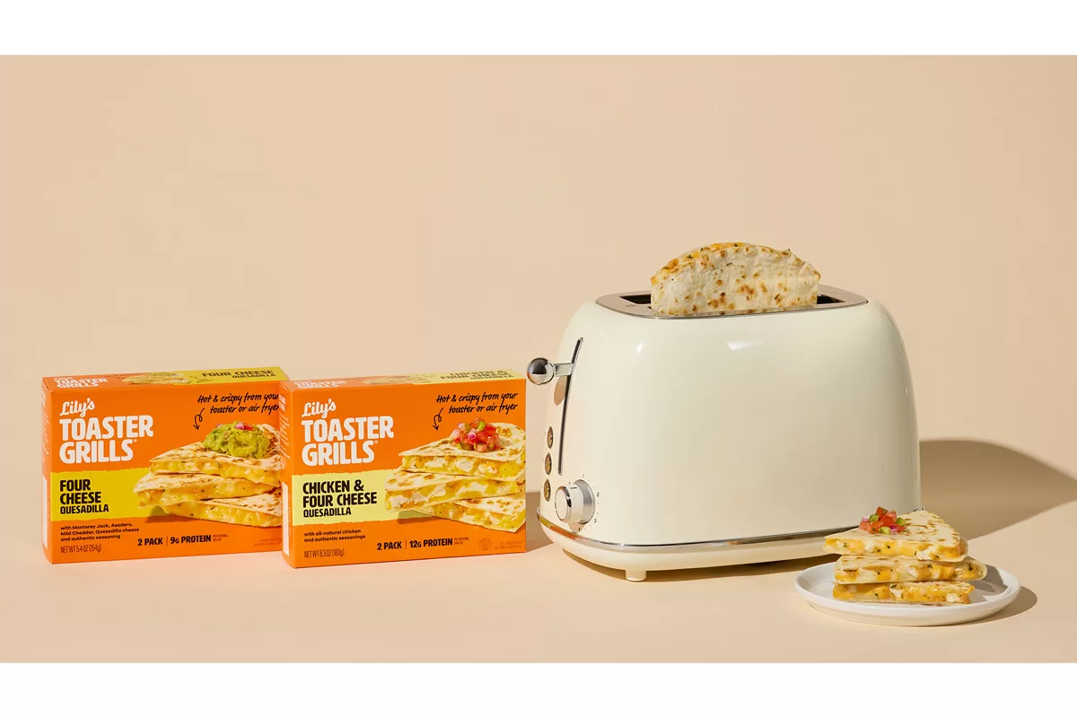 Lily’s Toaster Grills adds frozen quesadillas