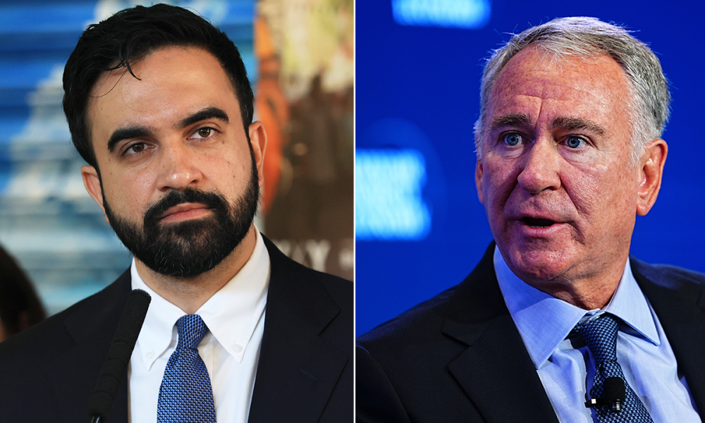 Mamdani praises Ken Griffin for police support despite billionaire feud