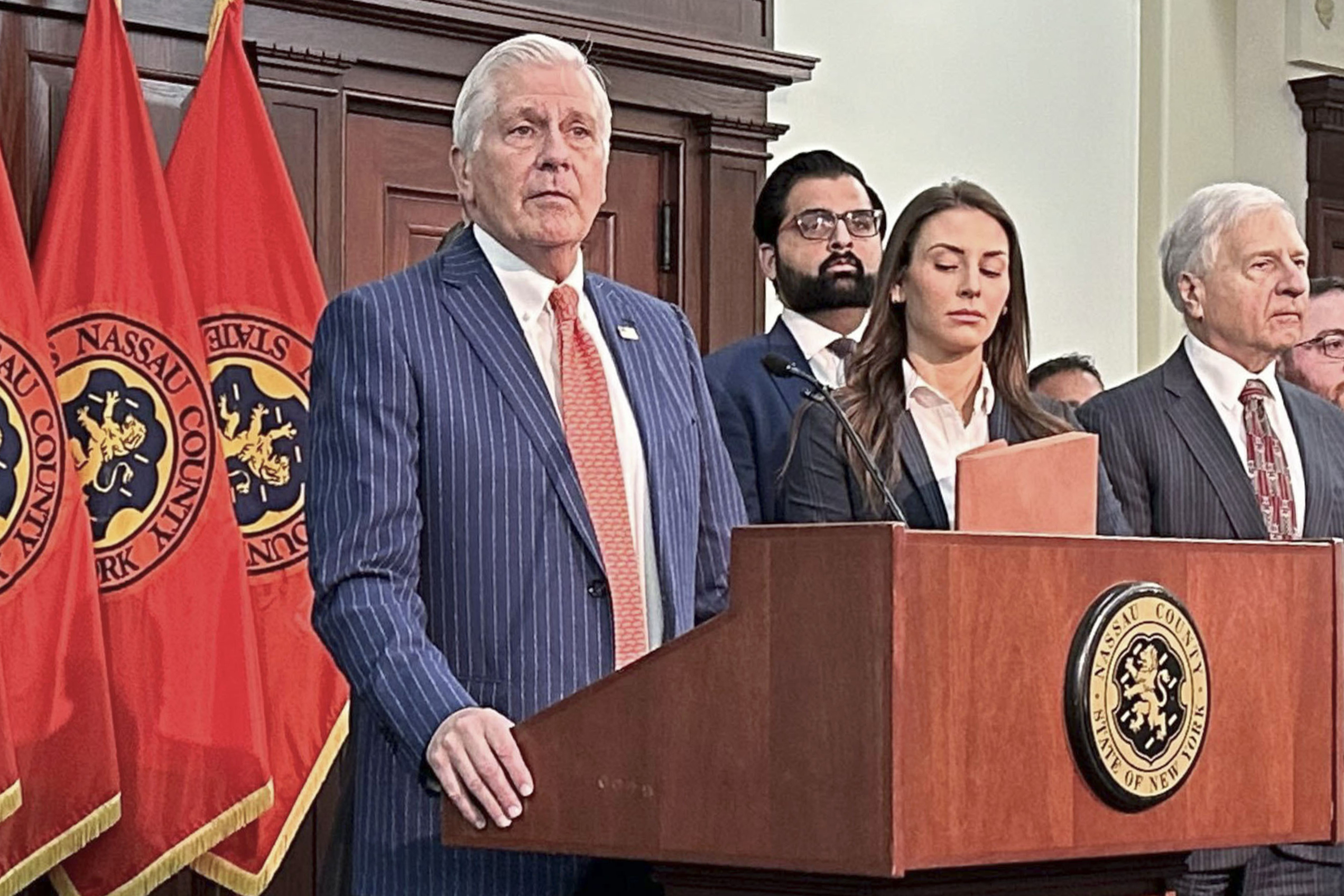 GOP gubernatorial candidate Bruce Blakeman is in a legal fight to access the state’s new public campaign finance program.