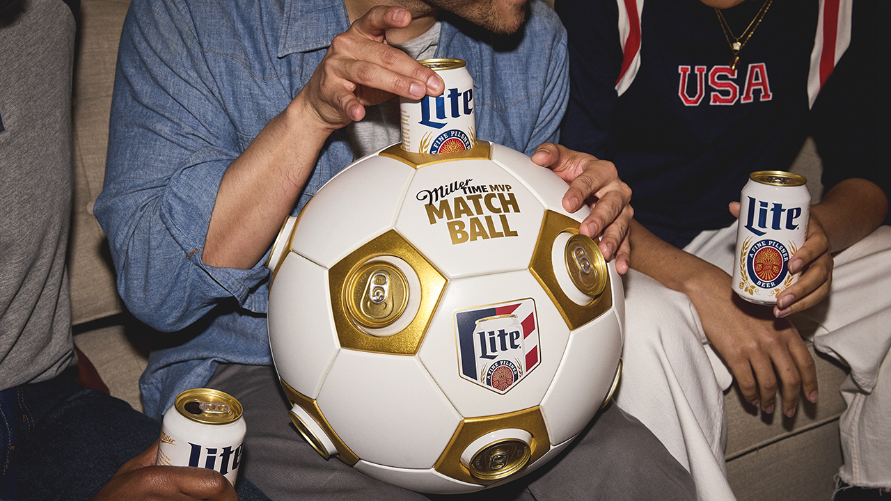 Miller Lite launches FIFA World Cup MVP Matchball that holds 12 beers