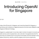 OpenAI Opens First Overseas AI Lab in Singapore With $234M Commitment