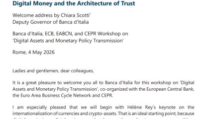 Bank of Italy Deputy Governor Urges EU to Evaluate Tokenized SEPA Payments