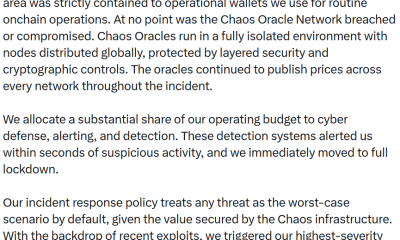 Chaos Labs Rotates Keys After Suspected Nation-State Crypto Attack