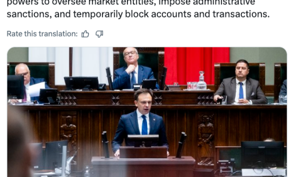 Poland Approves Crypto Bill Amid Looming MiCA Deadline