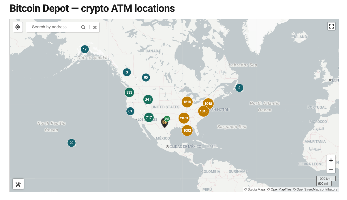 Bitcoin Depot Disables Bitcoin ATM Network Amid Bankruptcy