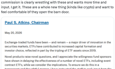 SEC Seeks Feedback on Prediction Markets ETFs
