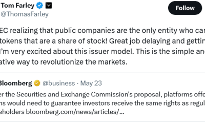 SEC Halts Innovation Exemption For Tokenized Stocks