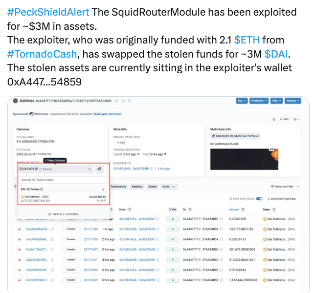 Third-Party Module Drains $3M From Safe Wallets