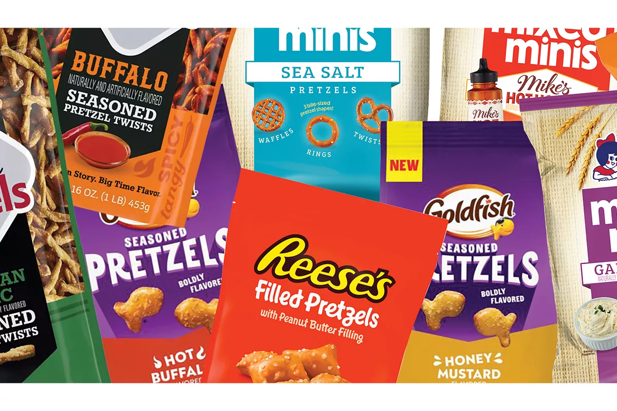 Flavor innovation propelling pretzel category