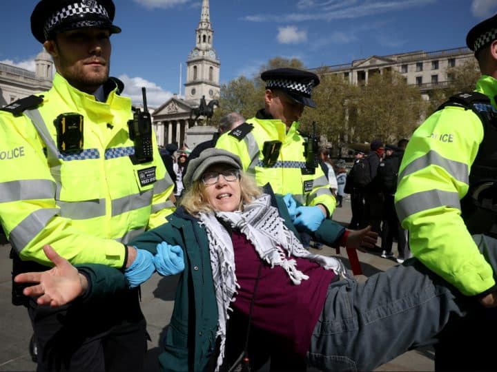Punishment of protest has become excessive and repressive, new report says