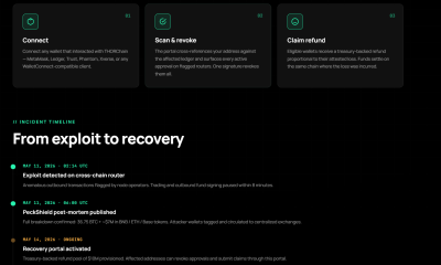 THORChain Opens Refund Portal After $10M Hack