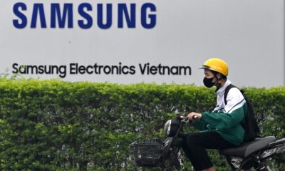 Samsung, the world's second-largest phone maker, produces around half of its handsets in Vietnam