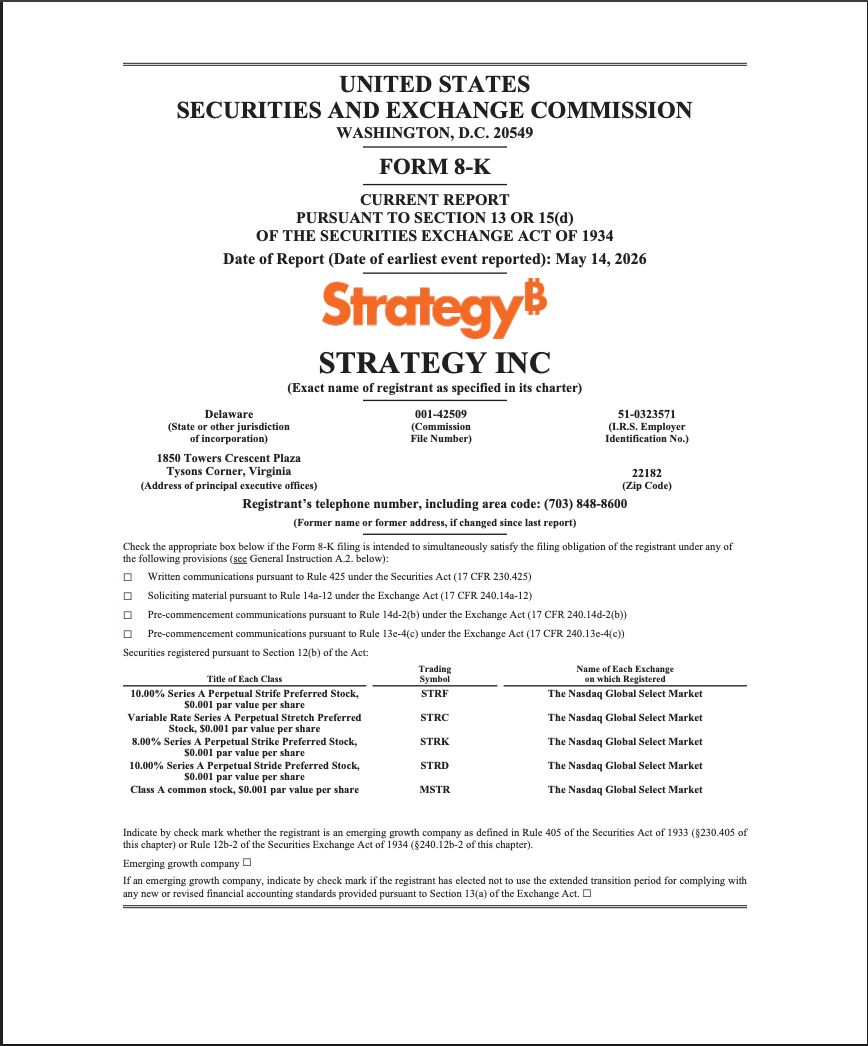Bitcoin Treasury Co Strategy Announces $1.5B Convertible Note Buyback