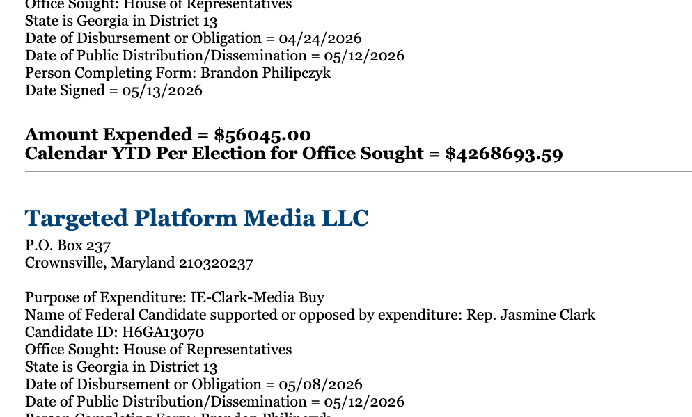 Georgia Primary to Test Crypto PAC’s Support for Democratic Candidate