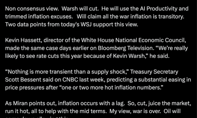New Fed Chair Kevin Warsh Will Cut Interest Rates: Analyst