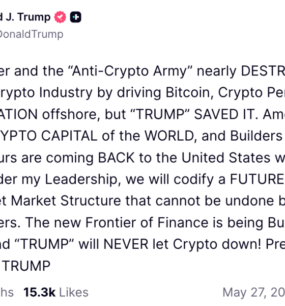 Trump Claims he can ‘Future Proof’ Crypto Regulation with CLARITY Act
