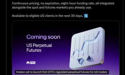 Kraken Says 'Plans' to Offer BTC Perps to US Institutionals