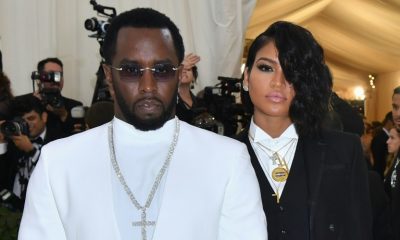 Sean "Diddy" Combs (L) and singer Cassie Ventura at the Met Gala in 2018, during a relationship that Ventura now describes as abusive