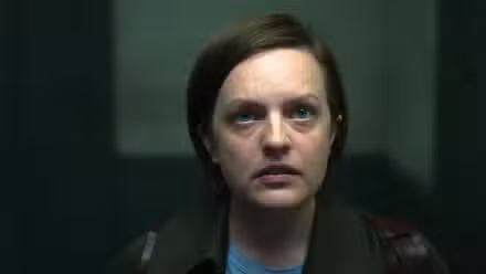 close-up of Elisabeth Moss as Kirby Mazrachi in 'Shining Girls'