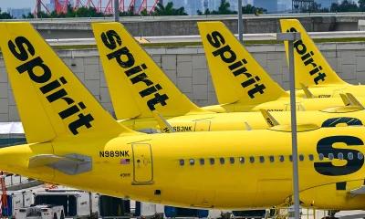 Southwest honors Spirit Airlines captain after retirement flight canceled