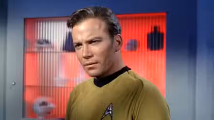 William Shatner as Captain Kirk in 'Star Trek: The Original Series'