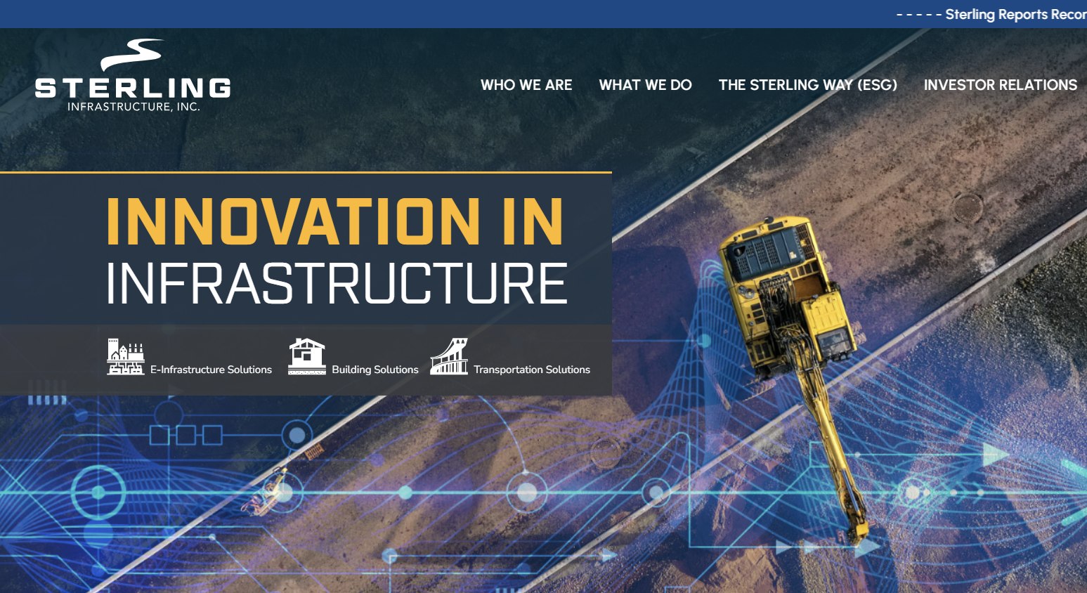 Sterling Infrastructure (STRL) Explodes 38% on Record Q1 Earnings and
