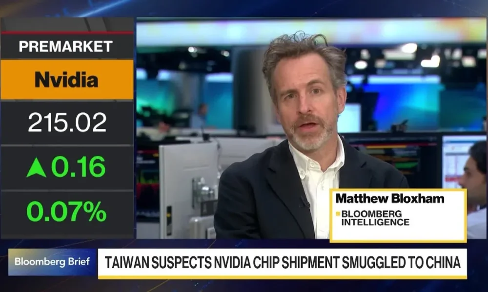 Taiwan Suspects Nvidia AI Chip Shipment Smuggled to China
