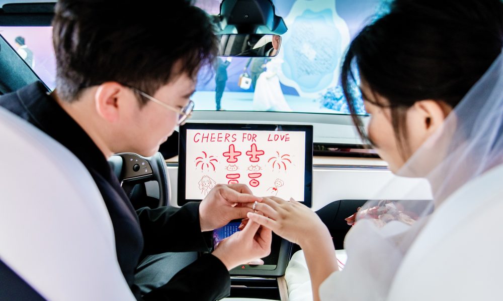 Tesla Hosts Group Wedding in Shanghai as Couples Tie Knot