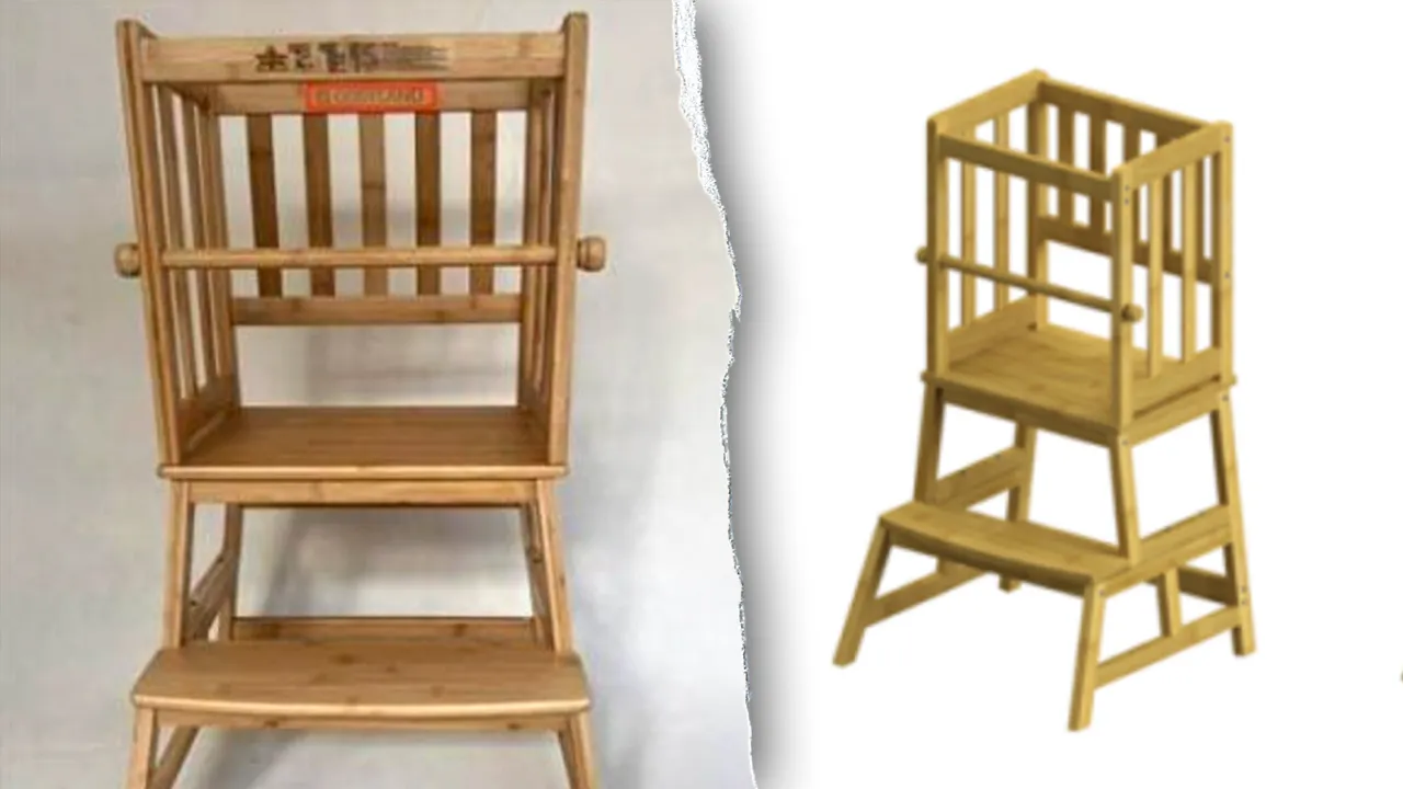 Children’s tower stools recalled over potential ‘death’ risk