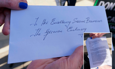 German embassy refuses London Irish Brigade’s letter for ‘Ulm 5’ anti-genocide prisoners