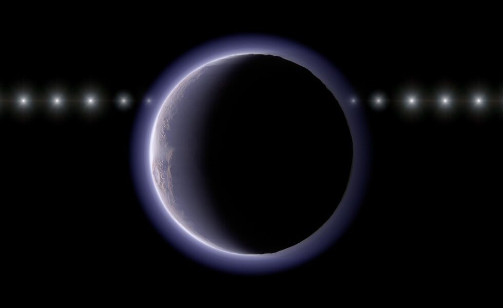 Astronomers detect an atmosphere around a mini Pluto