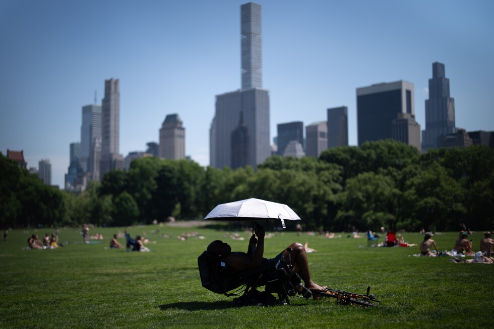 Another hot day in Eastern US states after records broken